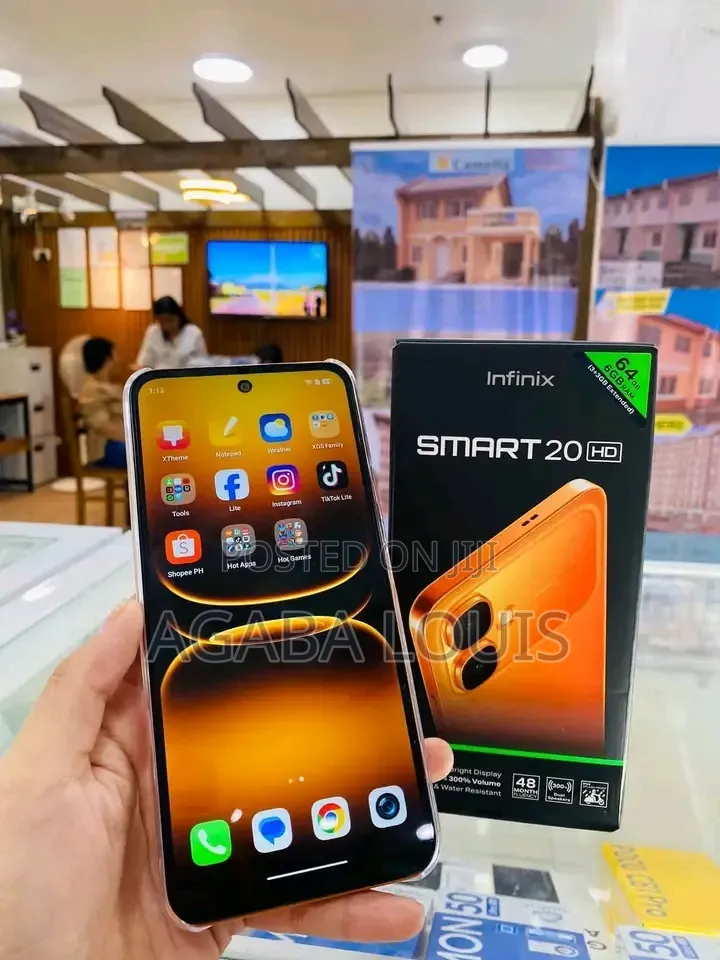 New Infinix Smart 20 128 GB Orange