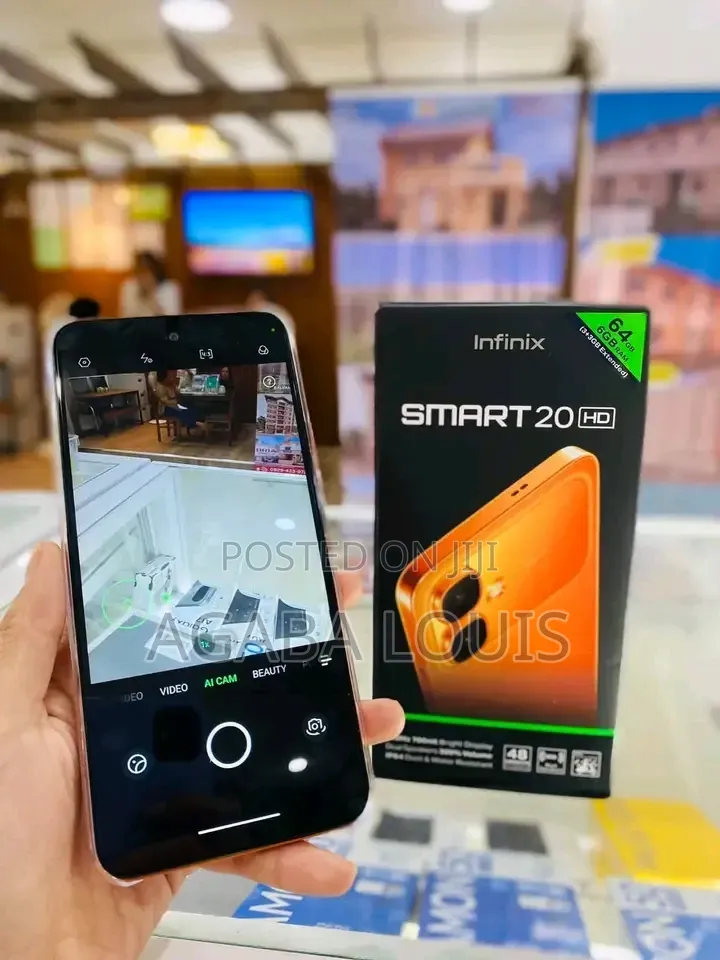 New Infinix Smart 20 128 GB Orange