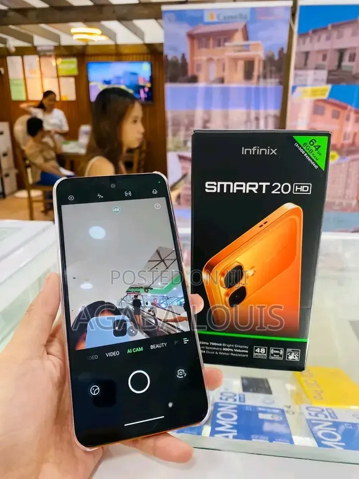 New Infinix Smart 20 128 GB Orange