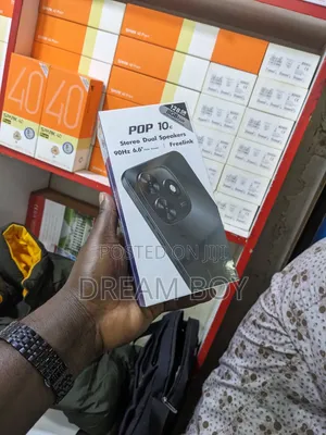 New Tecno Pop 10C 128 GB Black