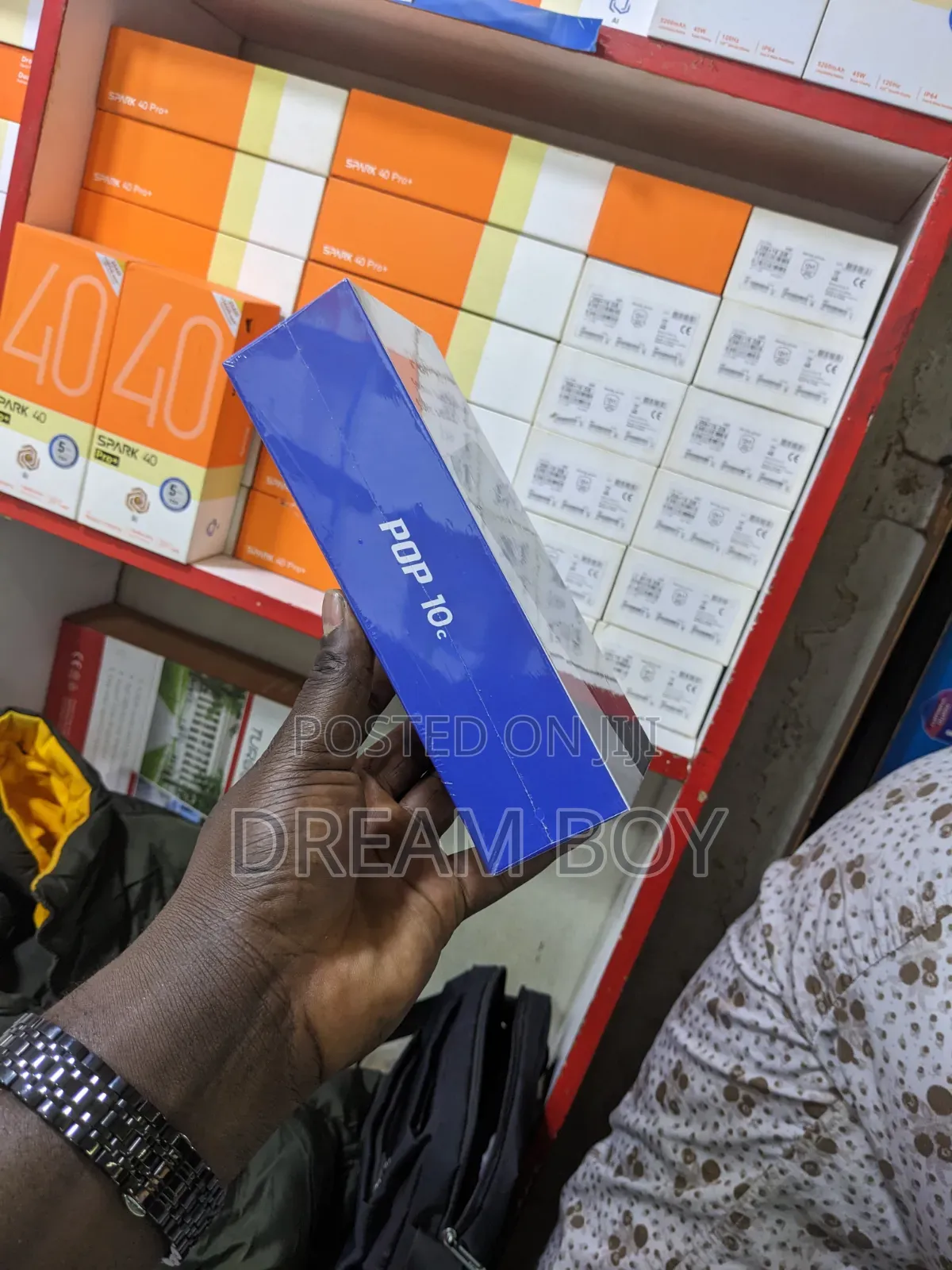 New Tecno Pop 10C 128 GB Black