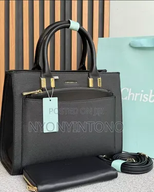 Chris Bella 2in1 Structure Handbag,long Wallet and Long Shoulder Strap