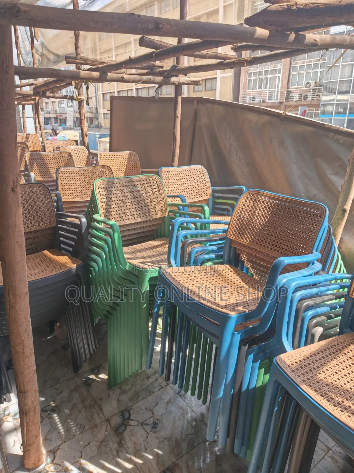 Blue Frame Plastic Chairs Plastic Chairs