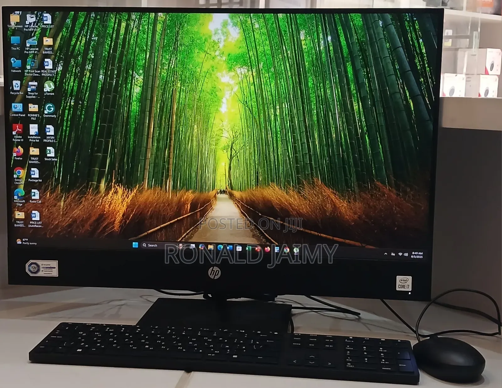 Desktop Computer HP 16GB Intel Core i7 SSD 512GB