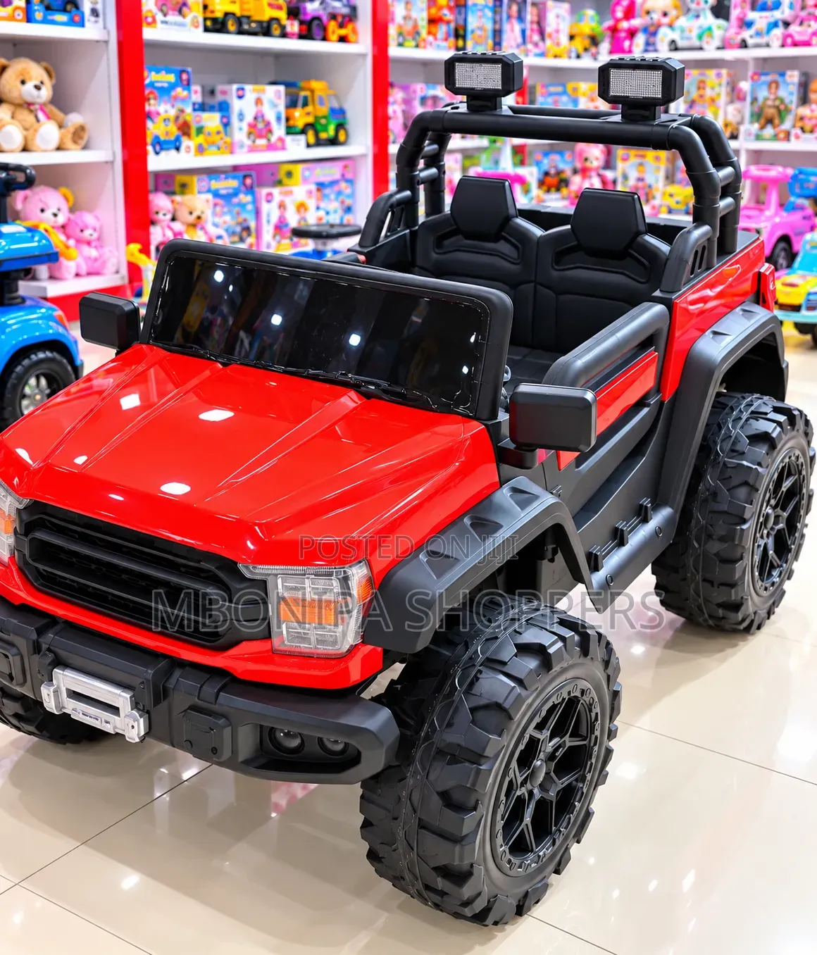 Red Kids Electric Ride-on Off-Road Ford – Speed 800