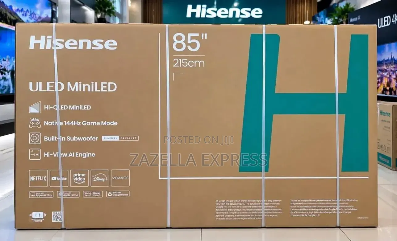 Hisense 85inch Smart Television 85U7S
