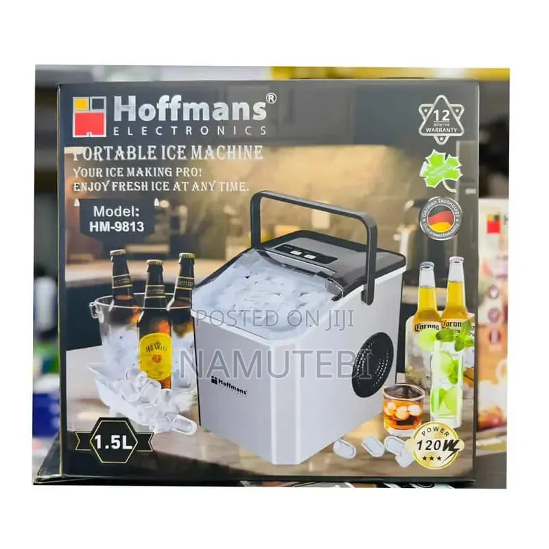 Hoffmans 1.5L Portable Automatic Ice Making Machine