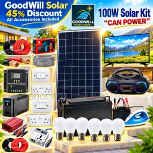 100w Clean Energy Solar System Full Kit