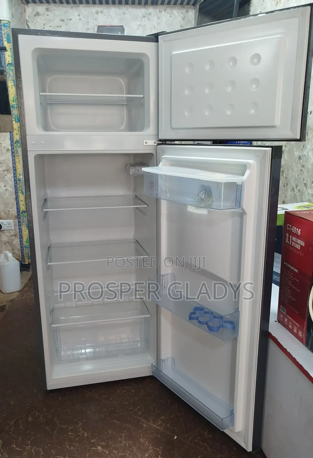 270 Litres Hisense Refrigerator Double Door With a Despenser