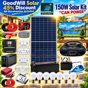 150w Clean Energy Solar System Full Kit