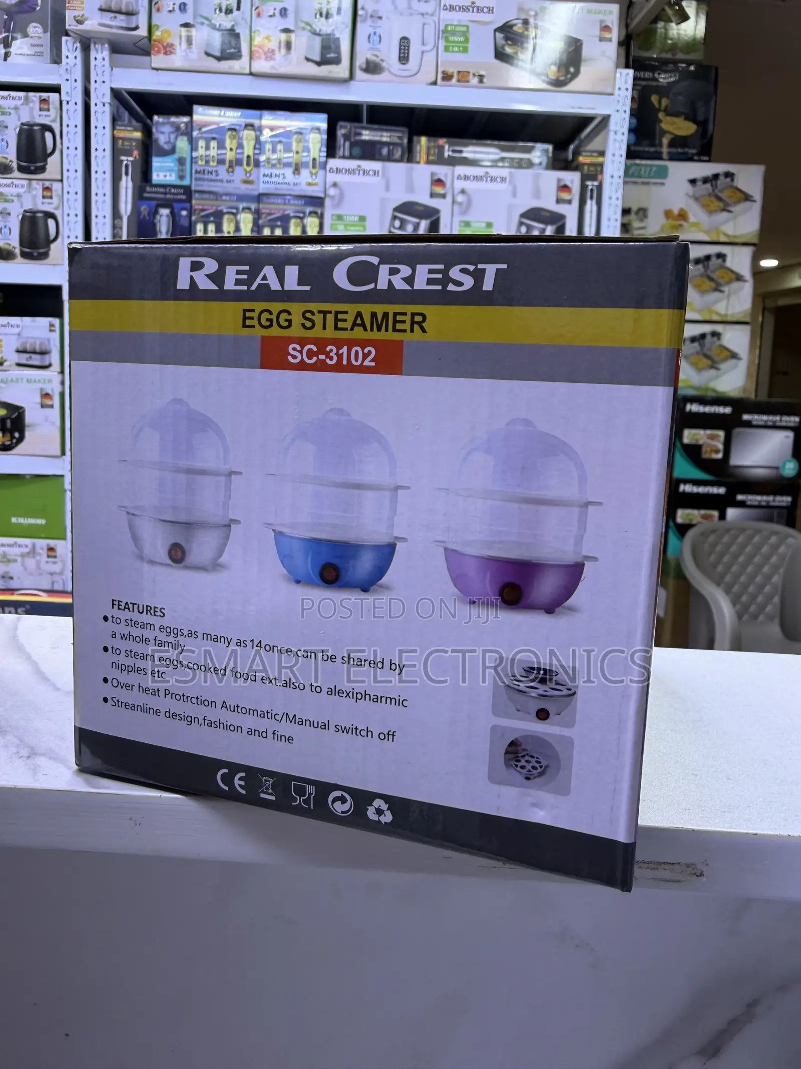 Real Crest Egg Steamer