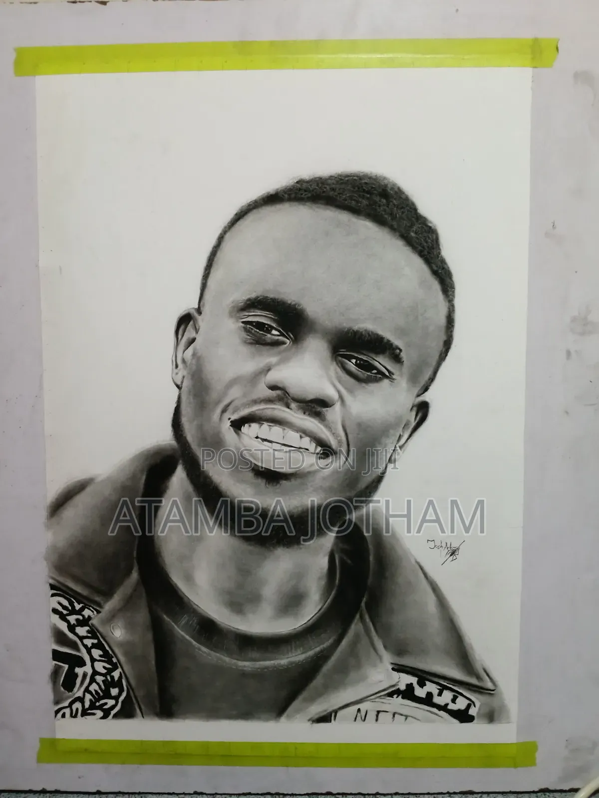 A2 Realistic Pencil Portraits
