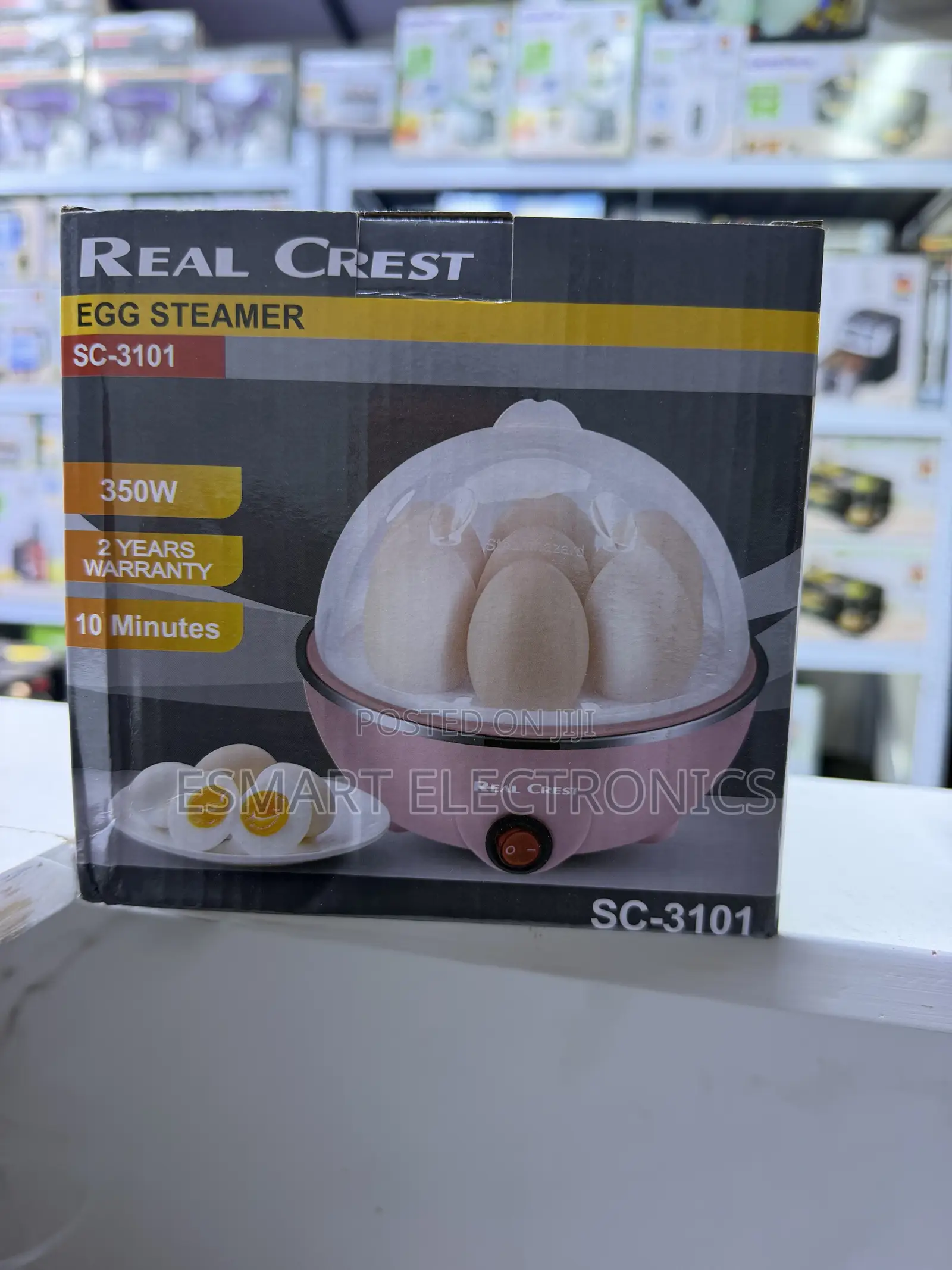 Real Crest Single Egg Steamer