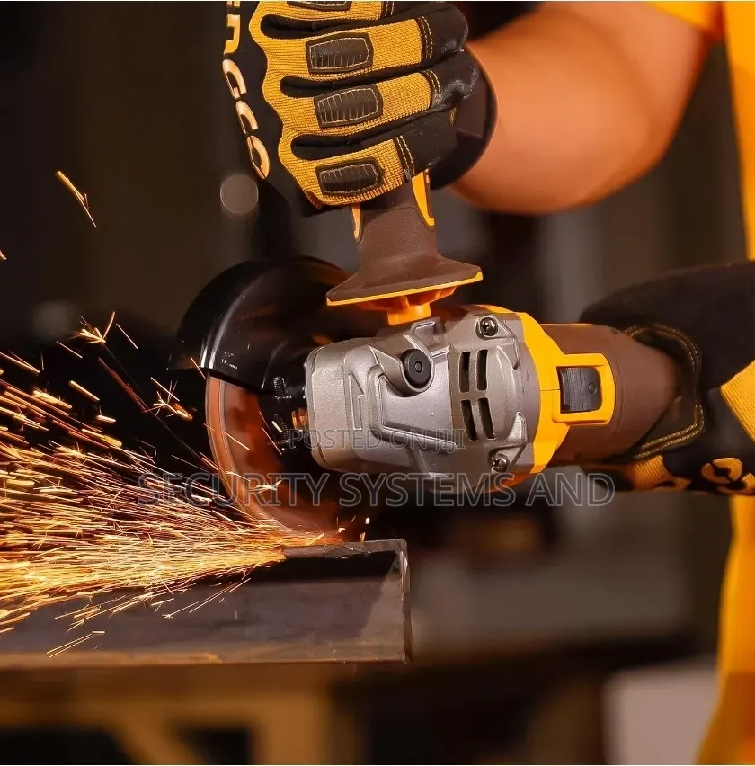 INGCO 20V Cordless Angle Grinder 115mm,3 Speed, 2 Batteries