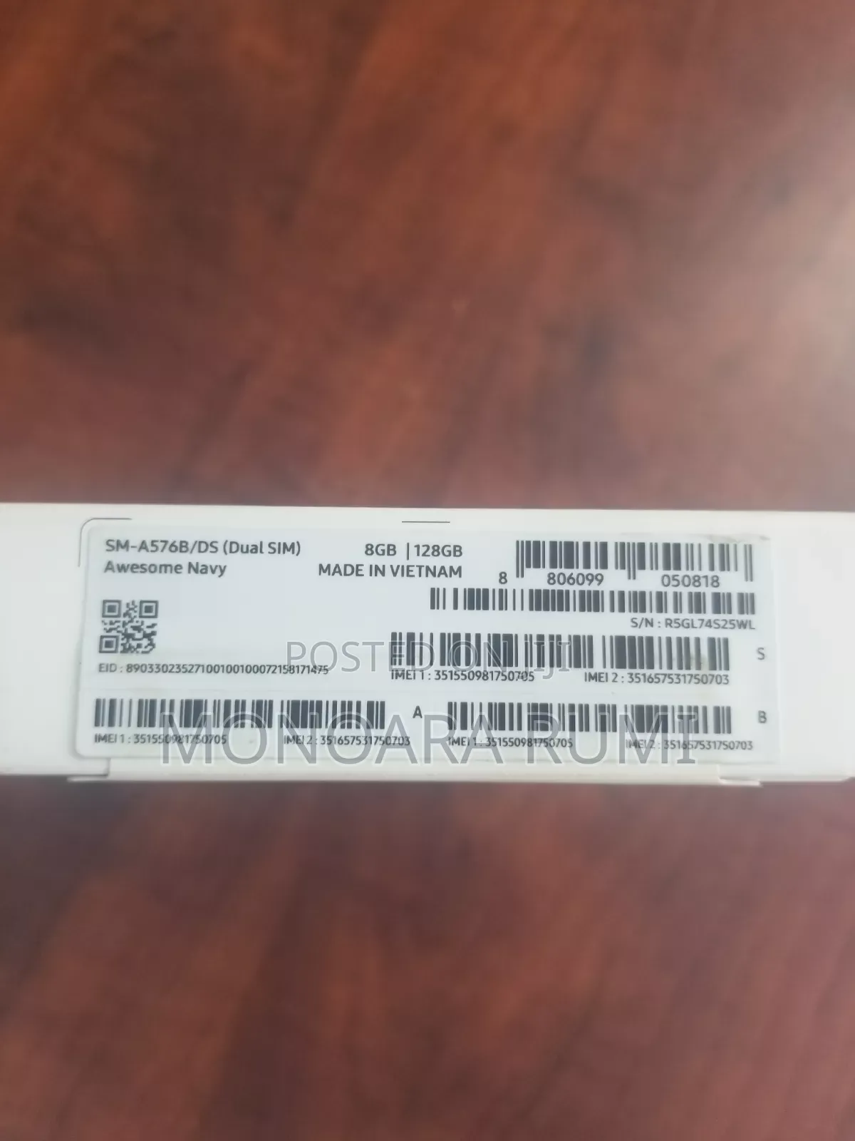 New Samsung Galaxy A57 128 GB Black