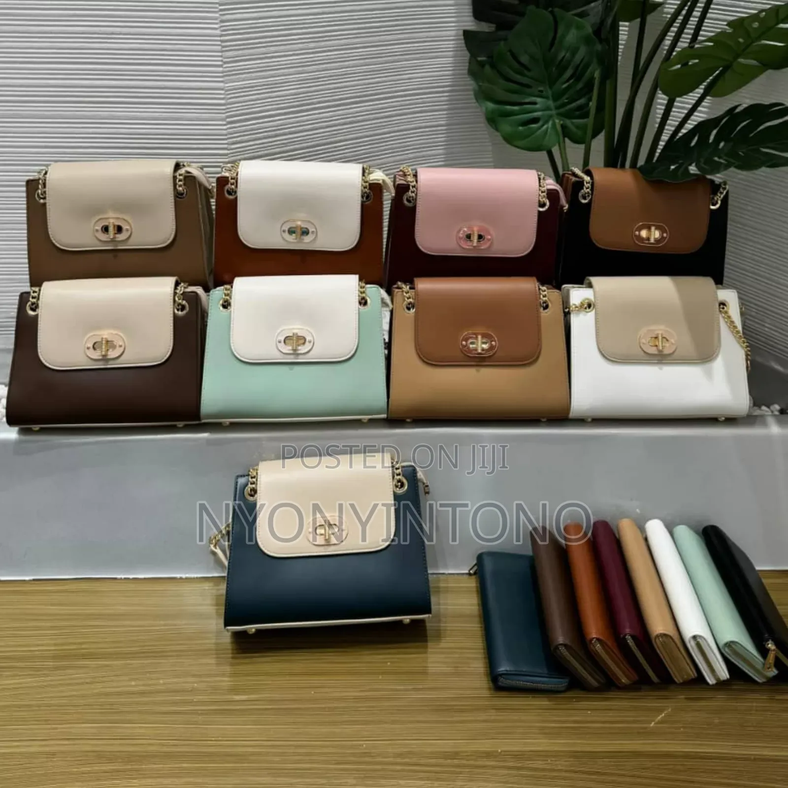 Chris Bella Two Tone Flap Bag