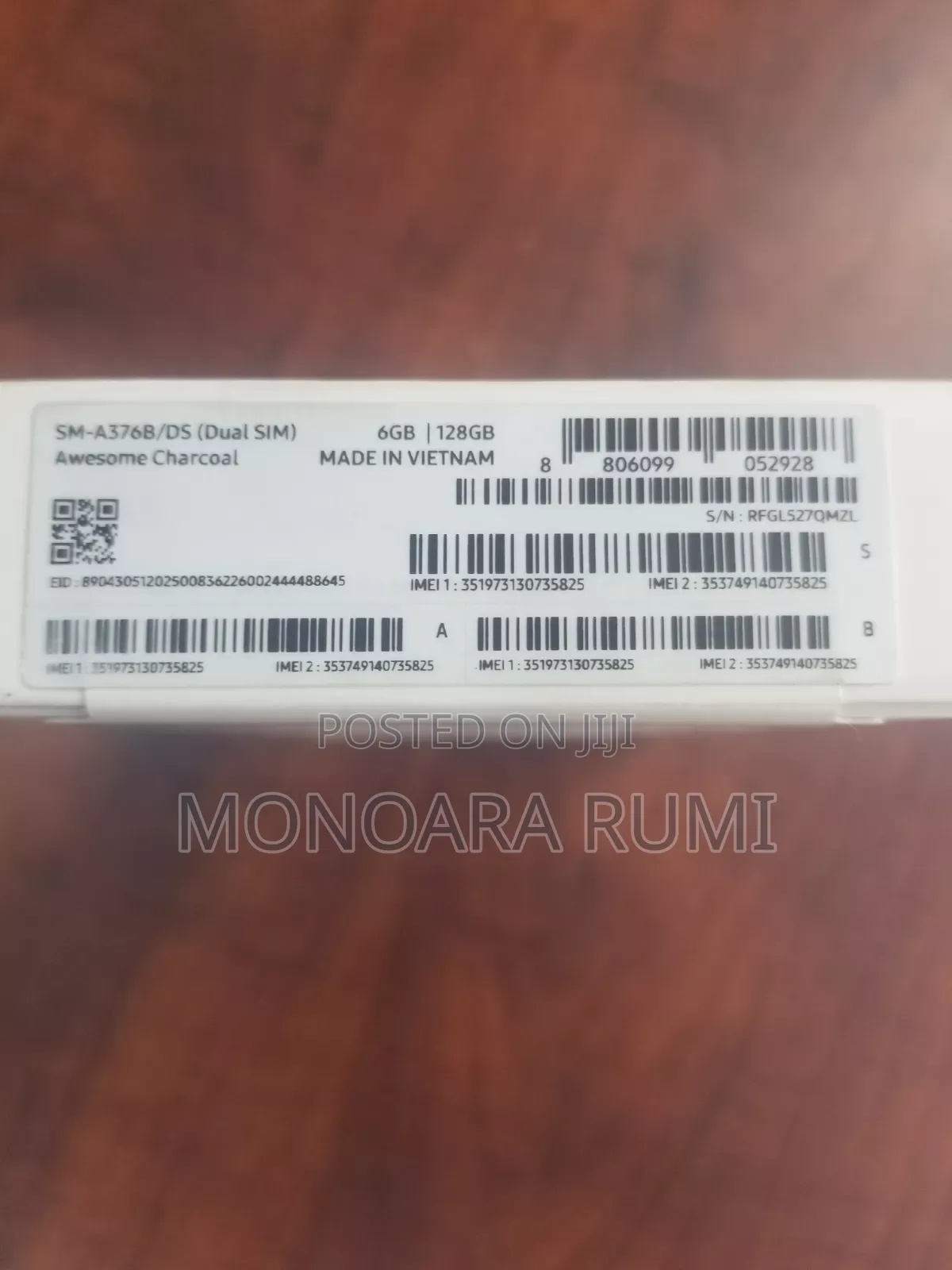 New Samsung Galaxy A37 128 GB Black