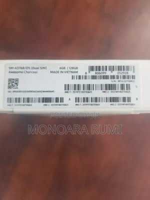 New Samsung Galaxy A37 128 GB Black