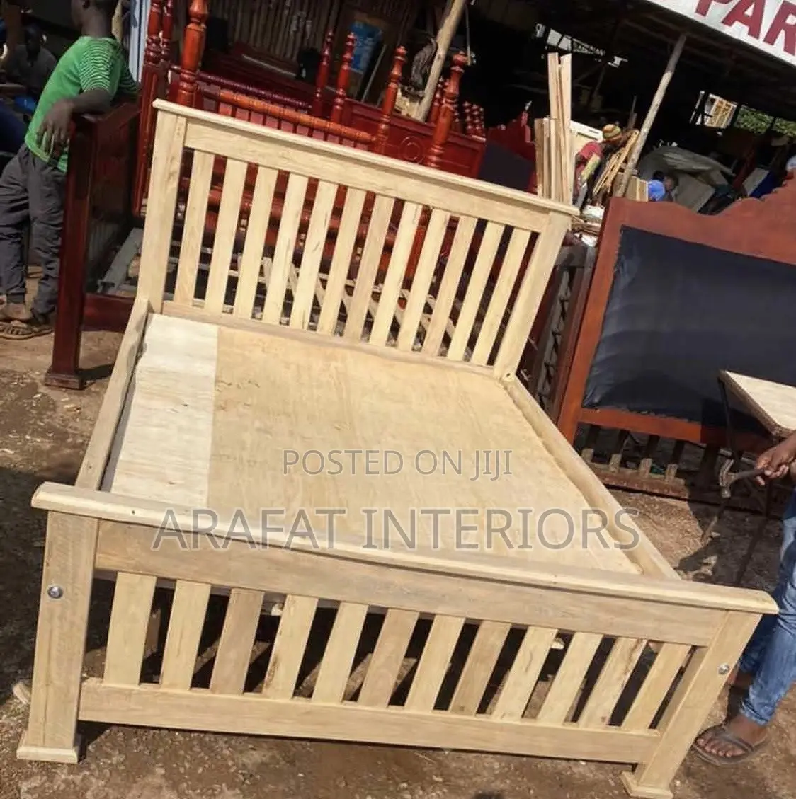 4x6 Solid Wooden Single Bed
