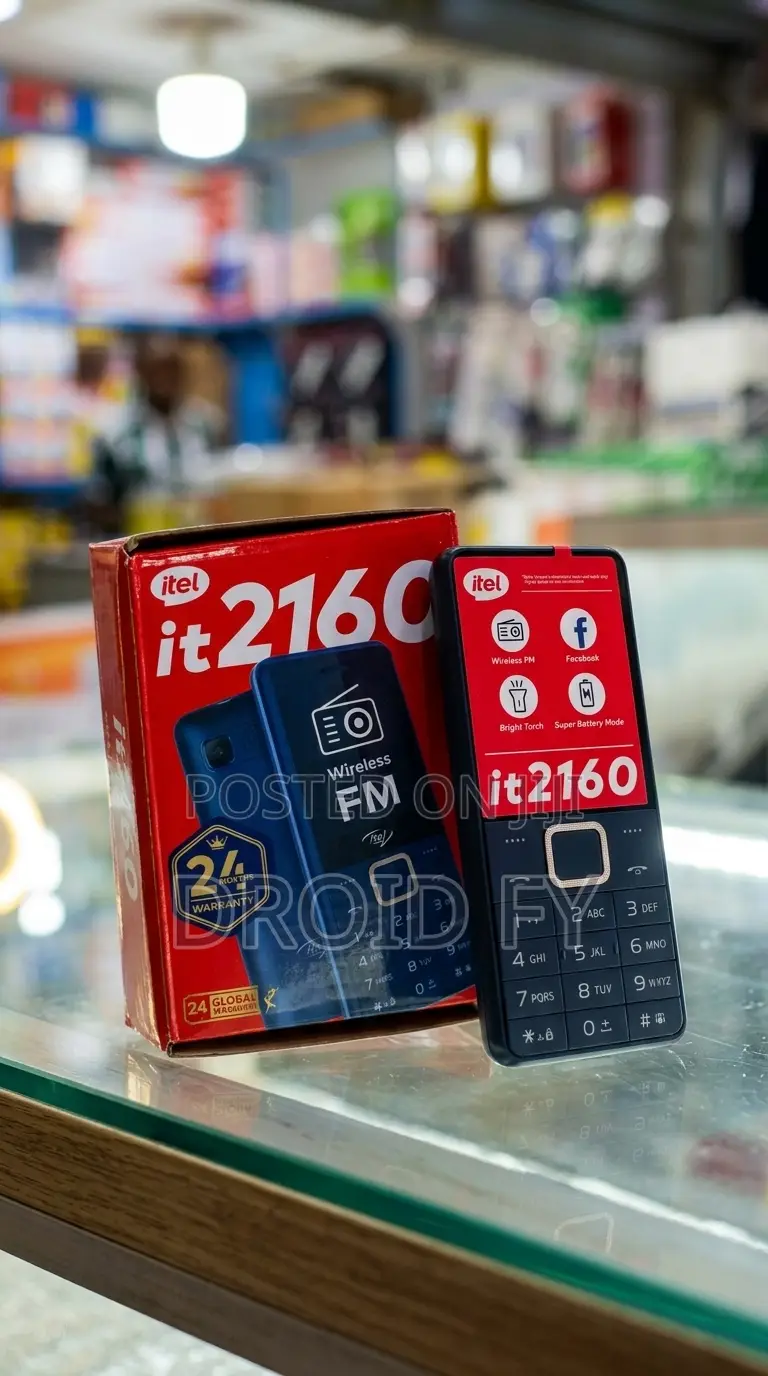 New Itel it2160 Black