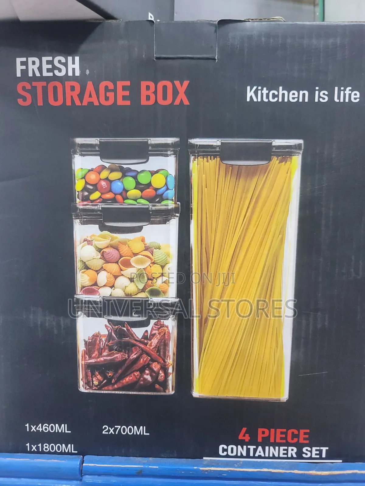 4-Piece Fresh Storage Box Set