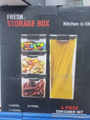 4-Piece Fresh Storage Box Set