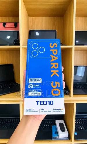 New Tecno Spark 50 128 GB Gray