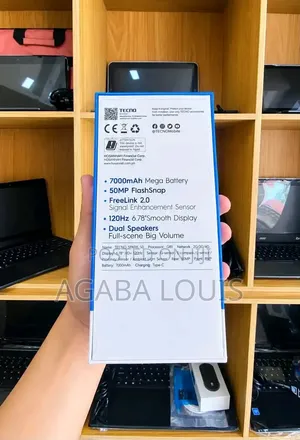 New Tecno Spark 50 128 GB Gray