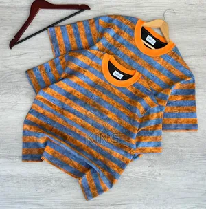 Fuzzy Stripe Flex T-Shirts