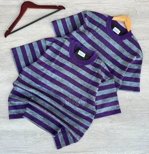 Fuzzy Stripe Flex T-Shirts