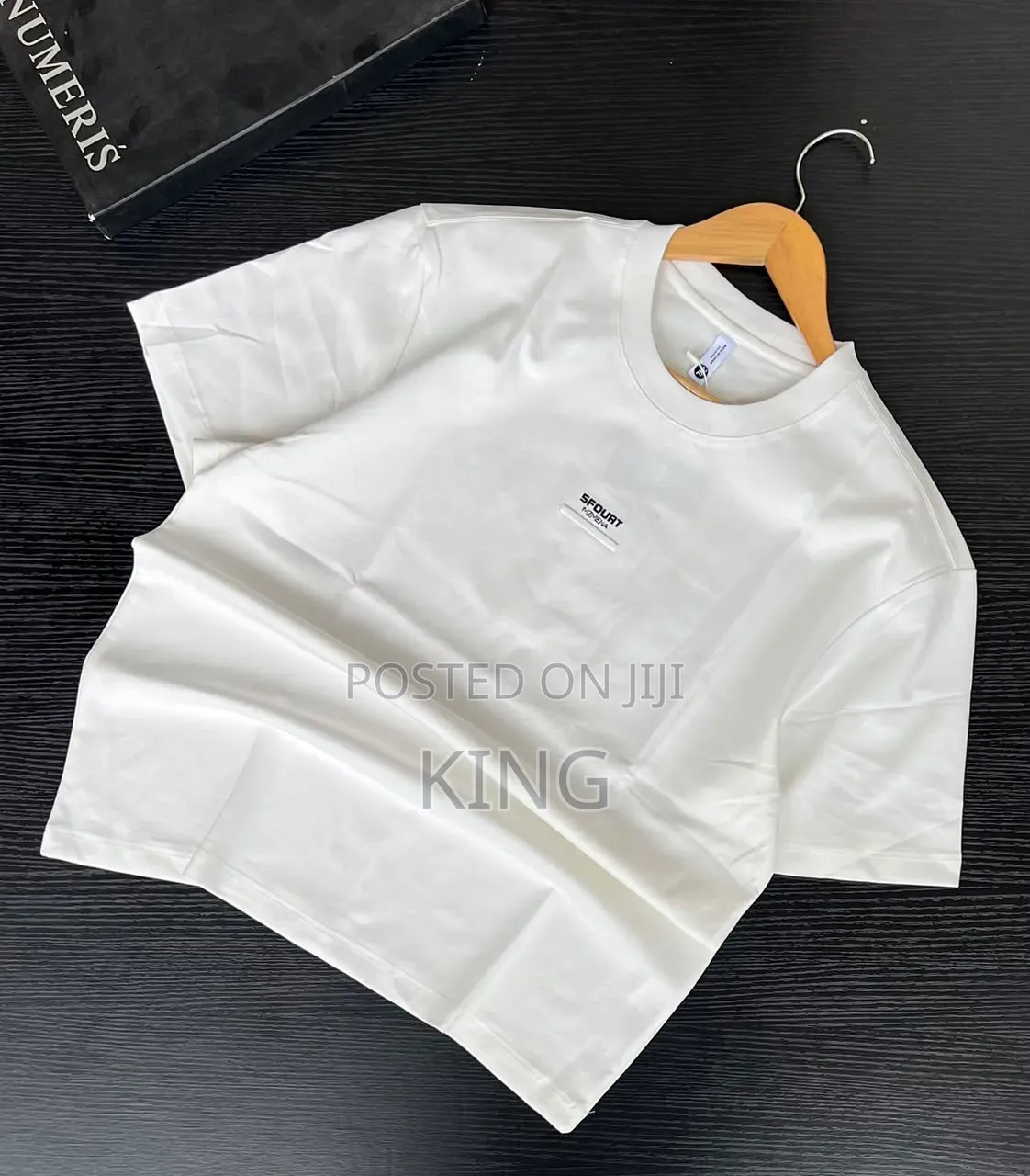 Designer White/Cream T-Shirt