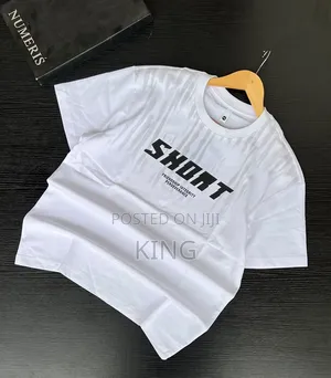 Designer White/Cream T-Shirt