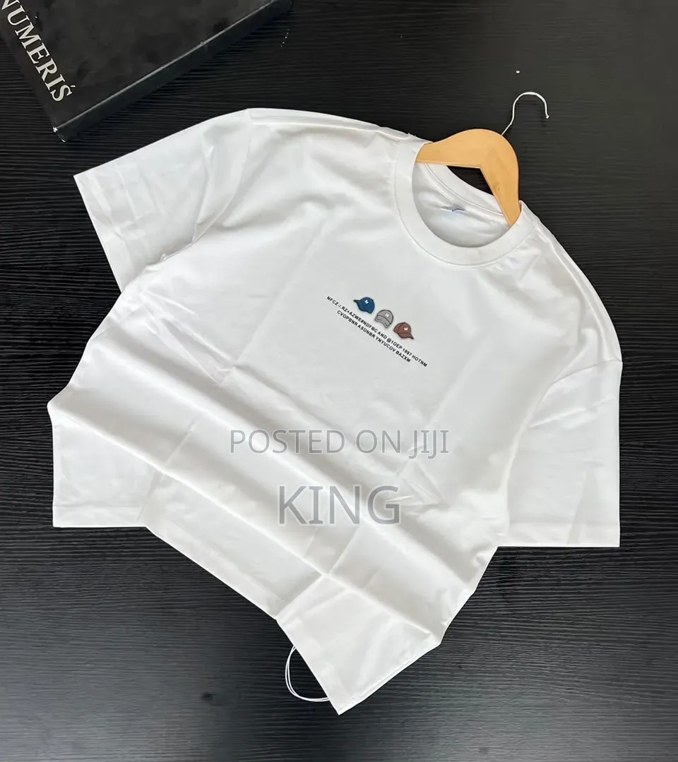 Designer White/Cream T-Shirt