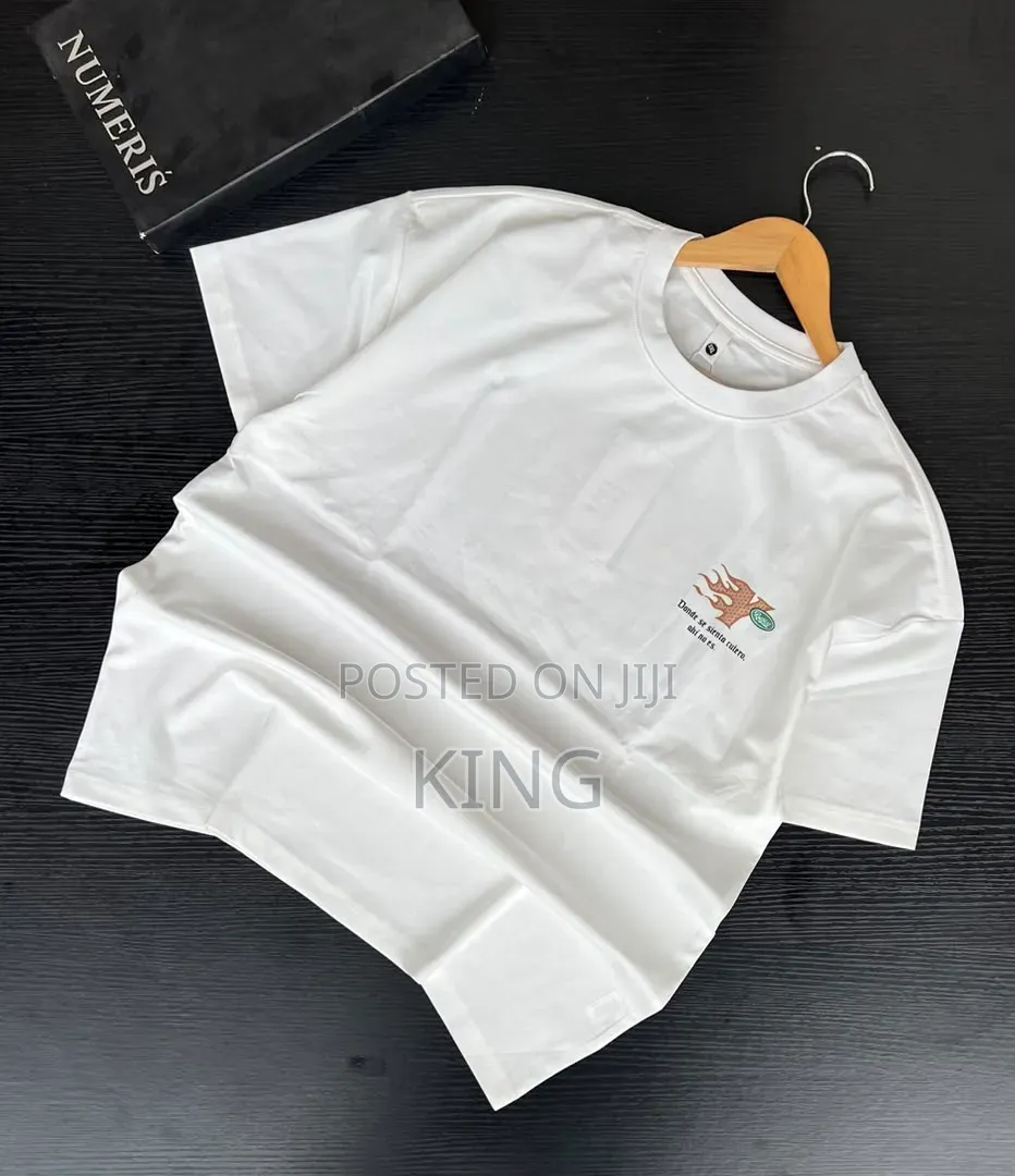 Designer White/Cream T-Shirt