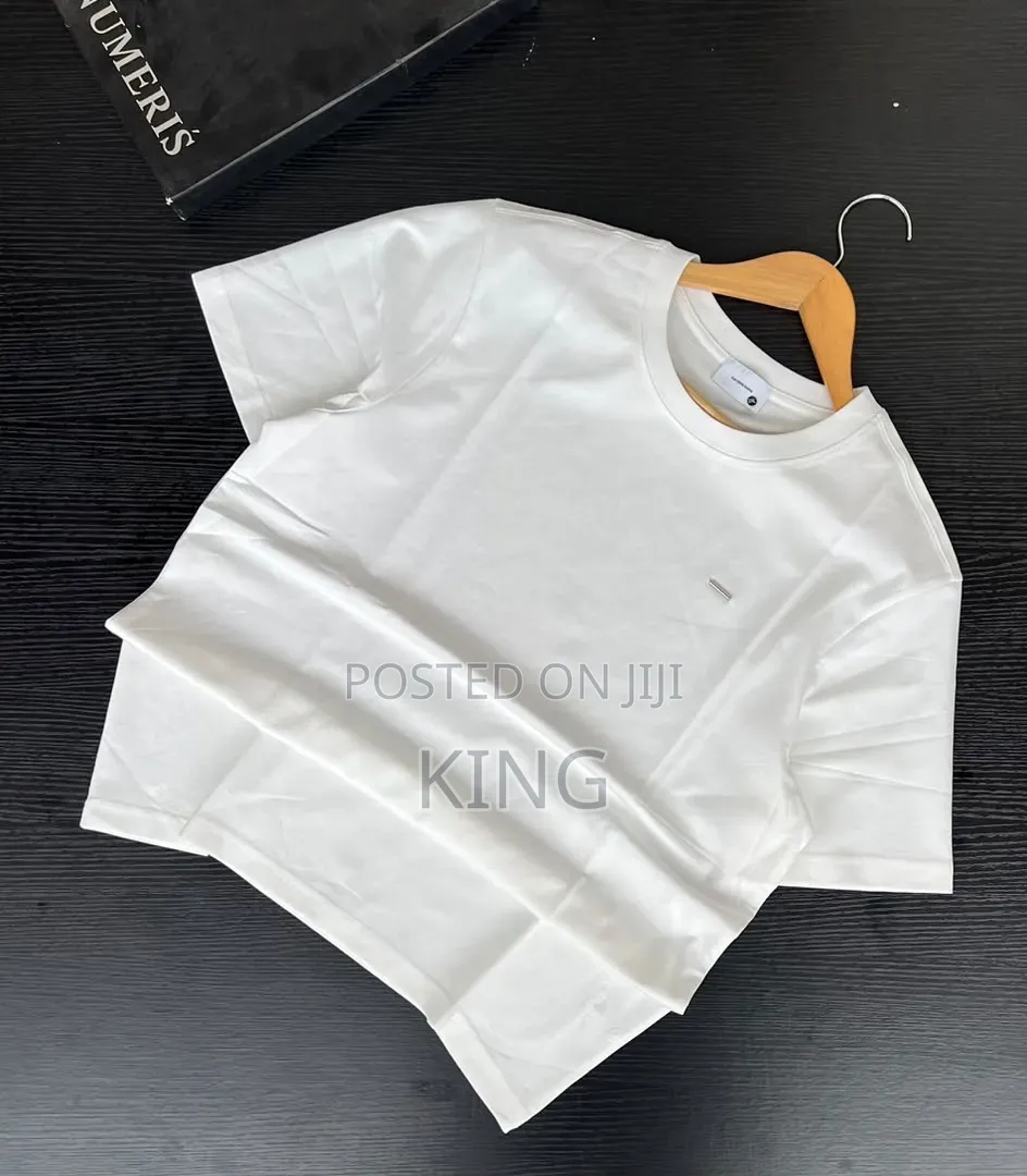 Designer White/Cream T-Shirt