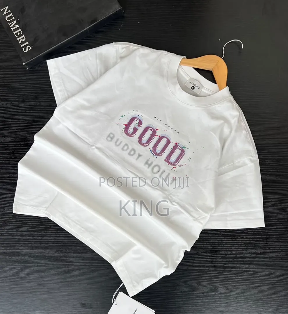 Designer White/Cream T-Shirt