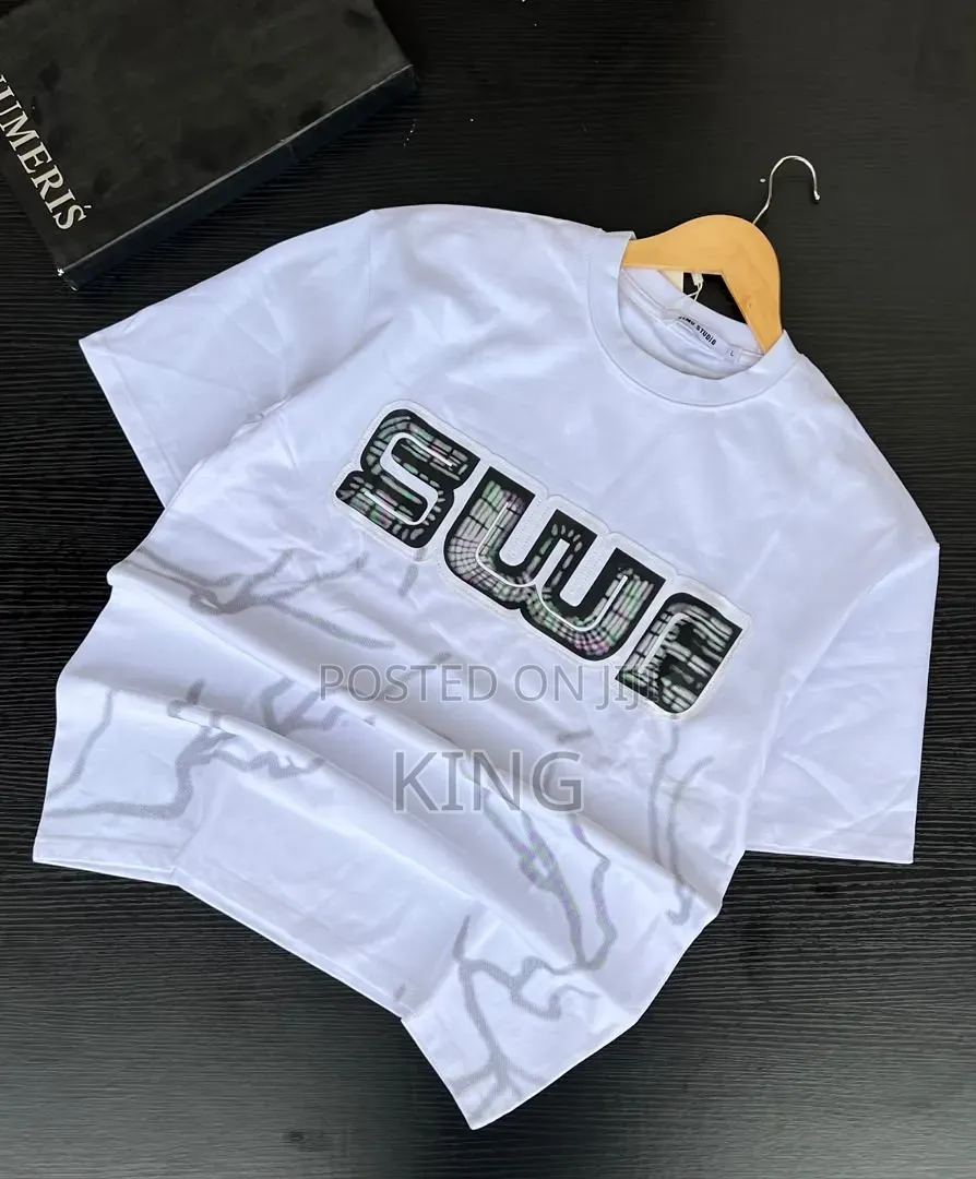 Designer White/Cream T-Shirt