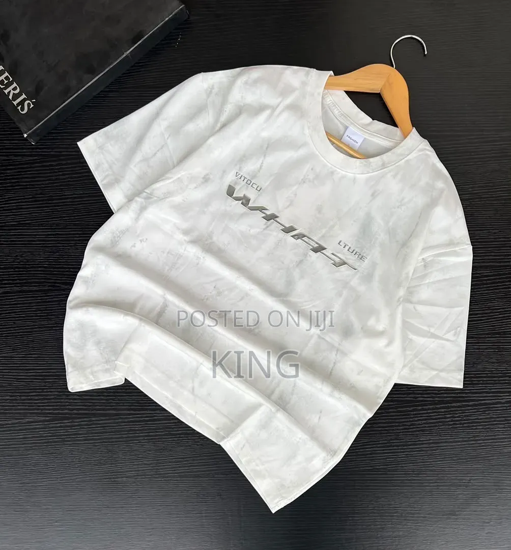 Designer White/Cream T-Shirt