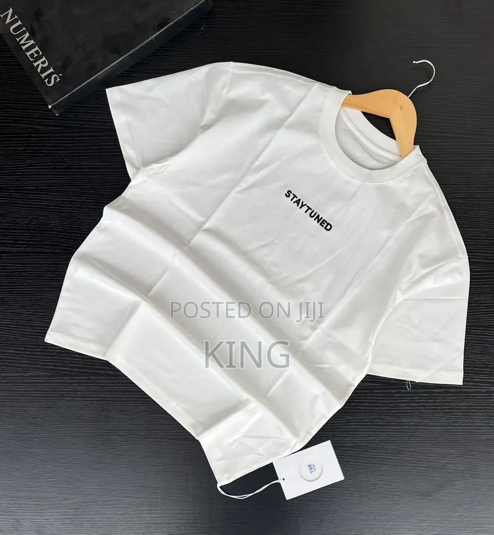 Designer White/Cream T-Shirt