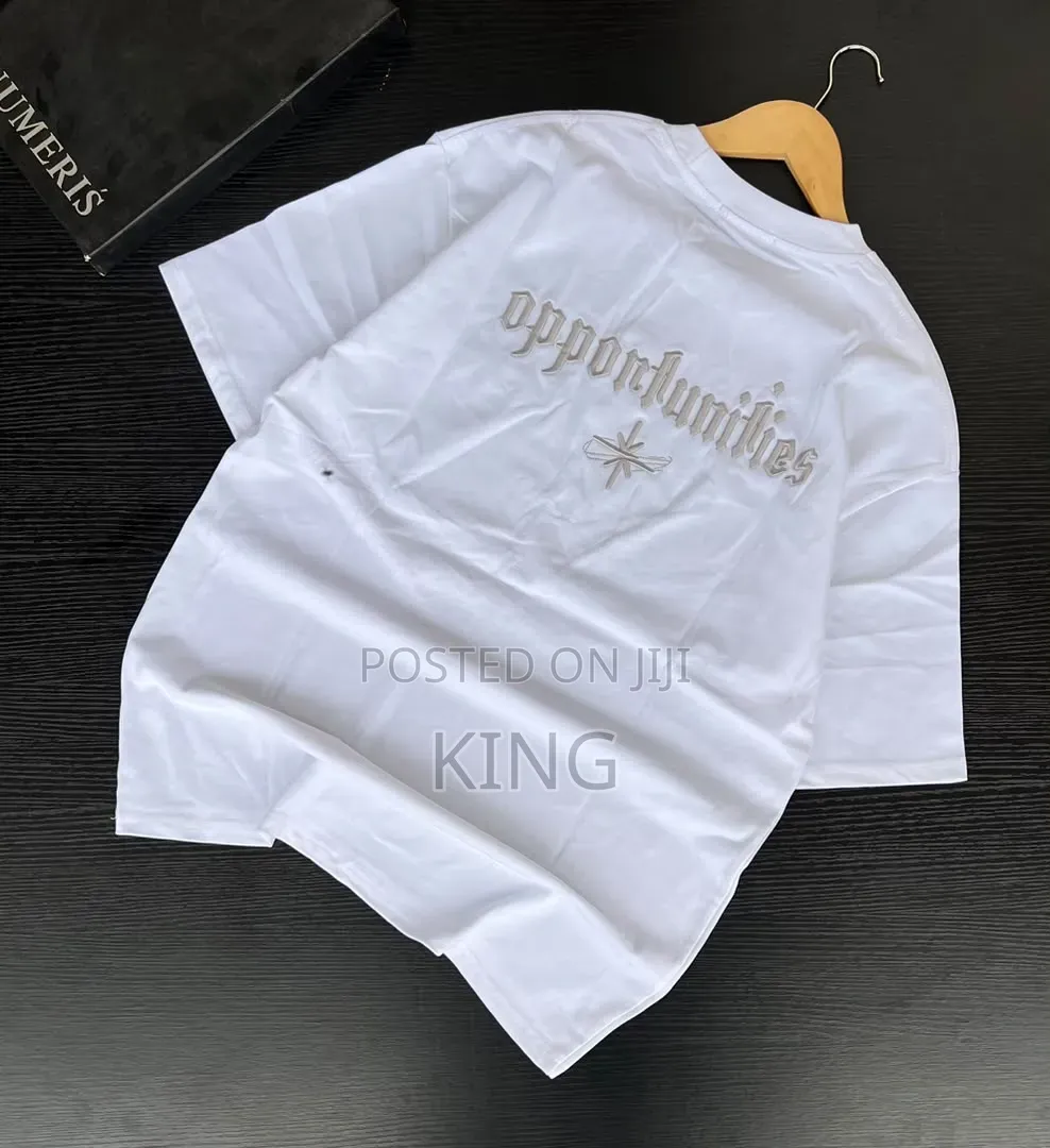 Designer White/Cream T-Shirt