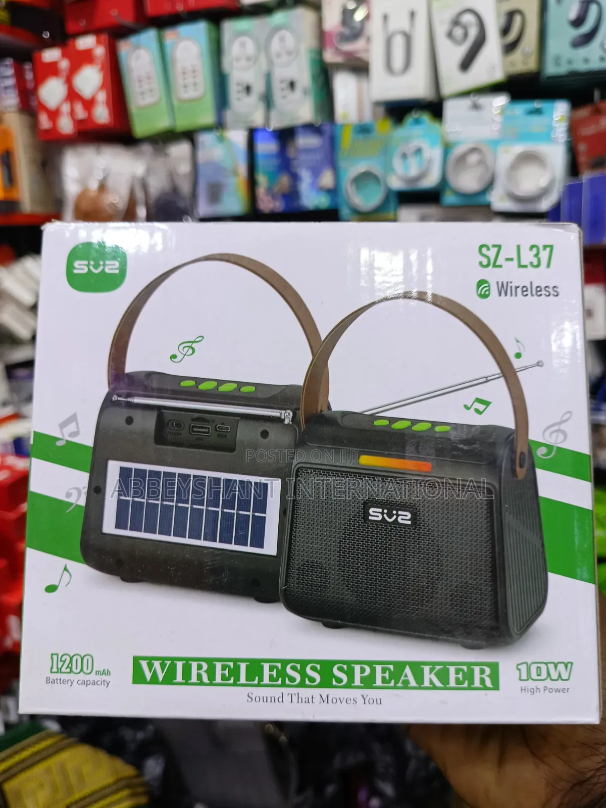 Portable Wireless Speaker 10W Rechargeable Bluetooth Speaker