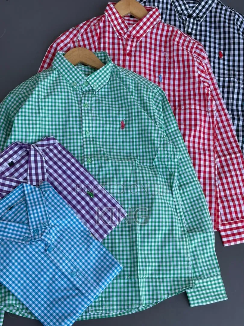 Checked Shirt. Polo Ralph Lauren Gingham Oxford Shirts