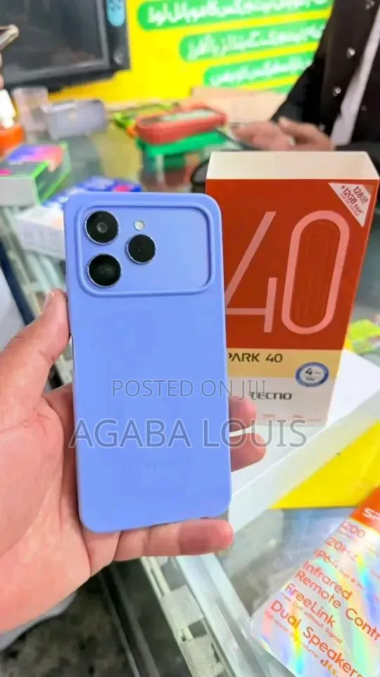 New Tecno Spark 40 256 GB Blue