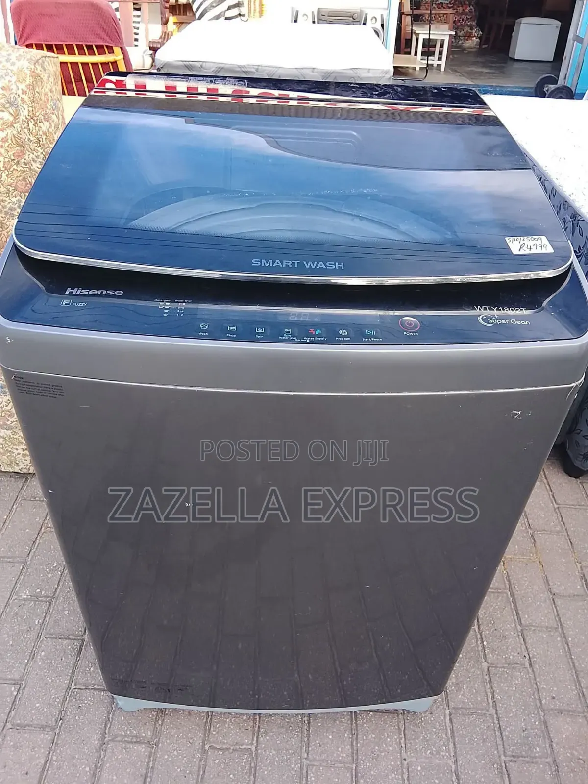 Hisense 18kg Fully Automatic Top Loader Washing Machine