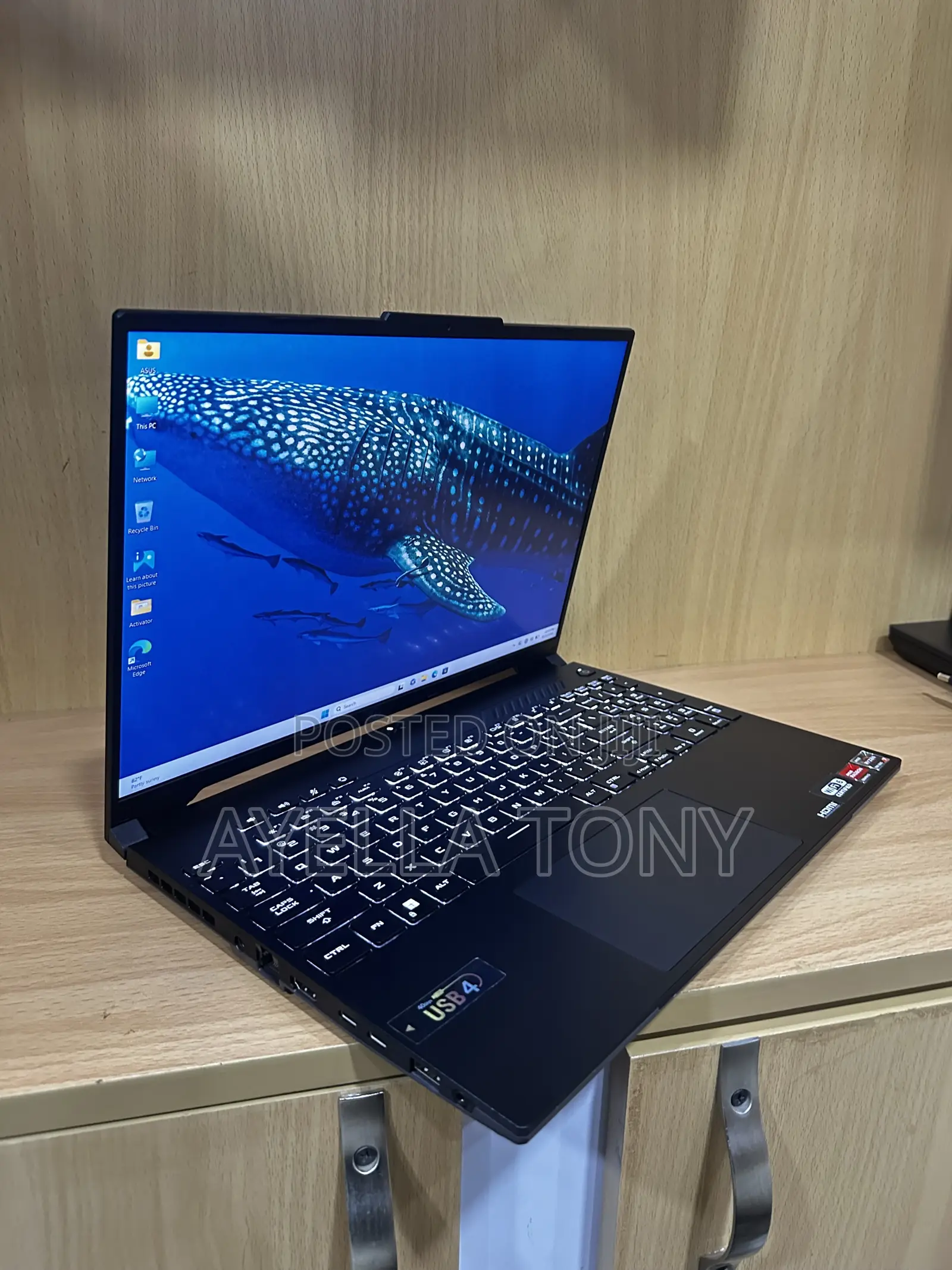 New Laptop Asus TUF Gaming A16 16GB AMD Ryzen 7 SSD 1T