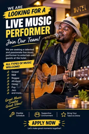 Live Music Performer