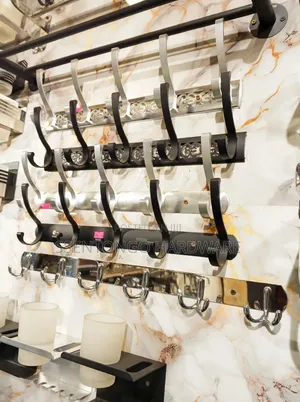 Towel Hooks Black and Silver Good Quality/ All Types