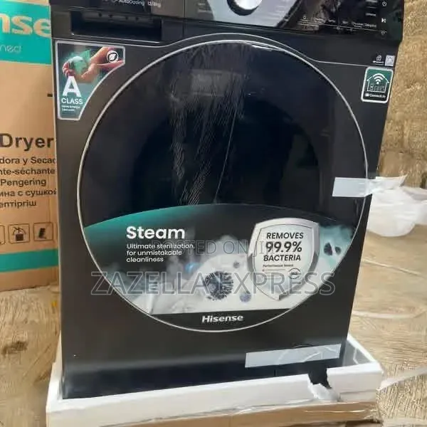 Hisense 12kg Smart WD Washing Machine 511245BBRH