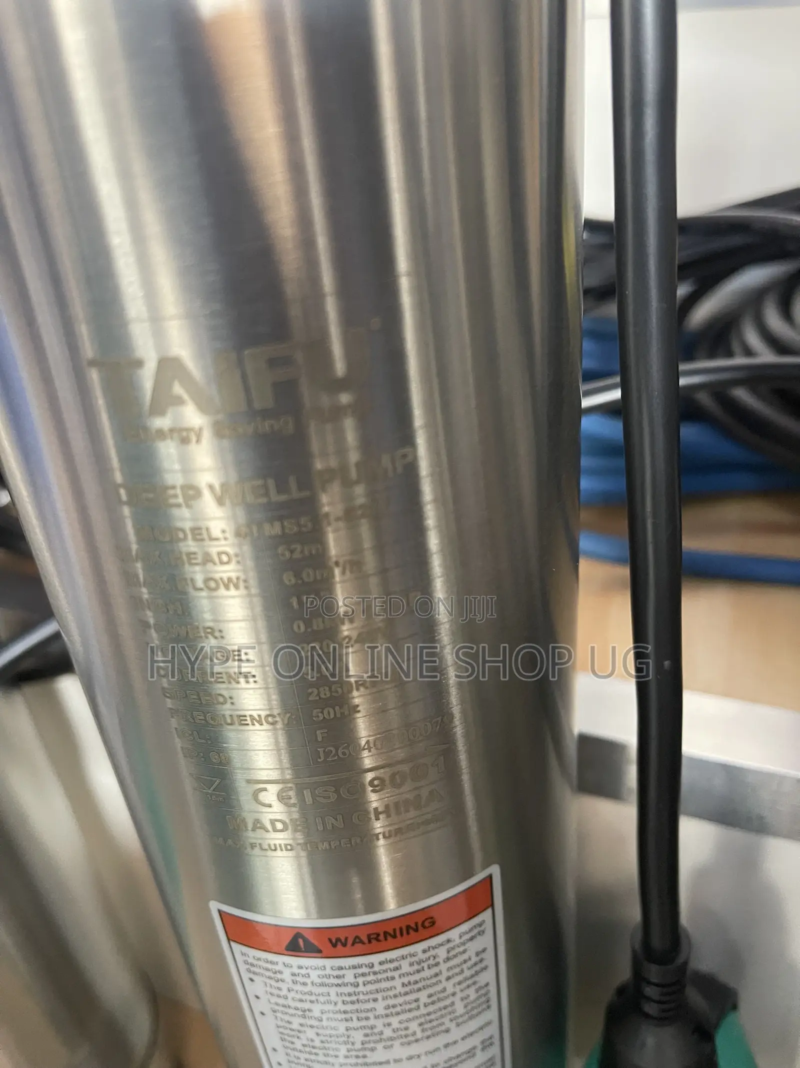 Taifu Deep Well Water Pump 52meters