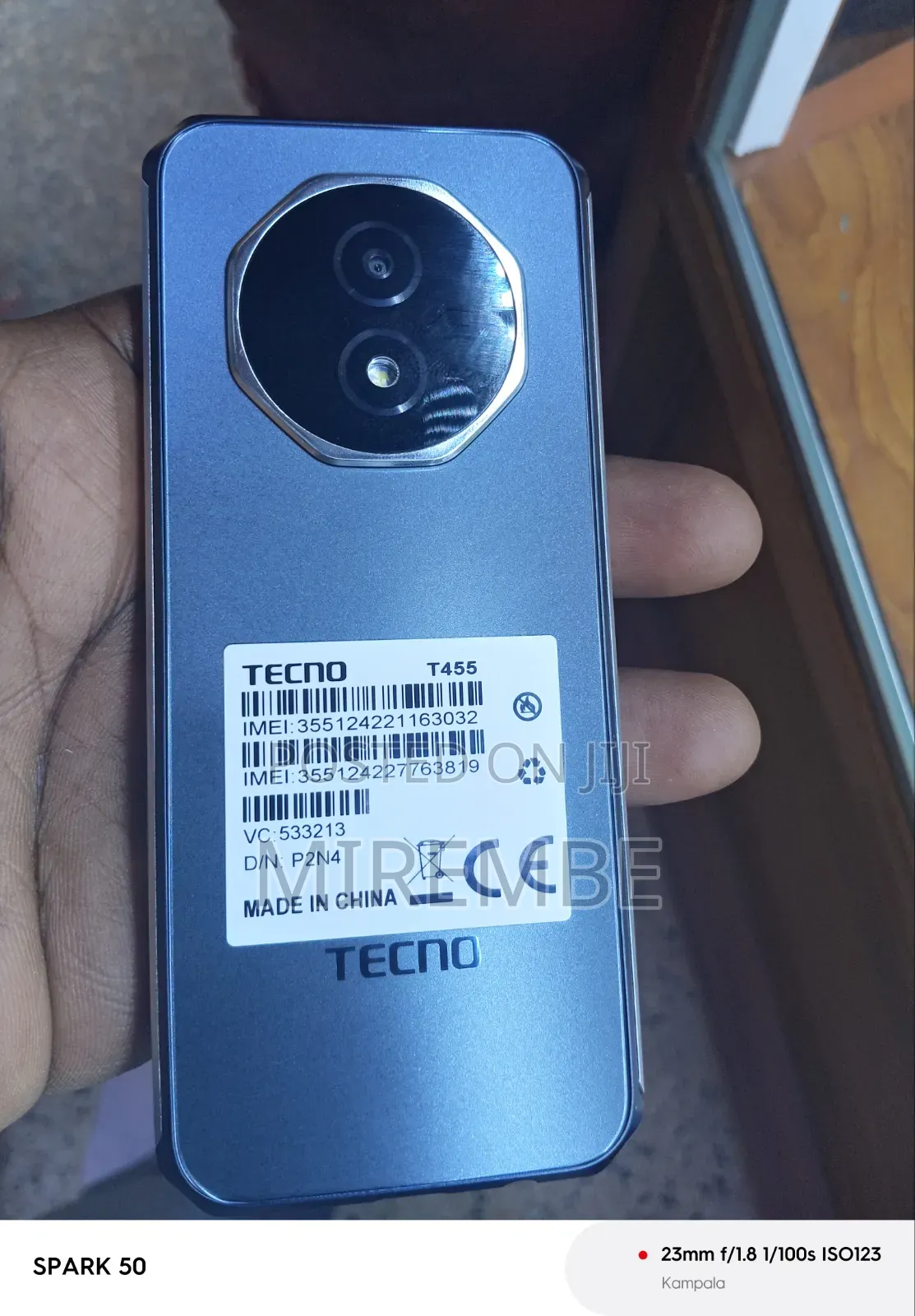 New Tecno T455 Black